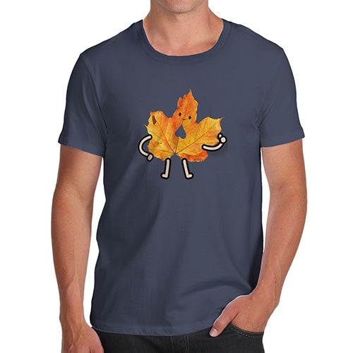 Friendly Maple Leaf Men's T-Shirt