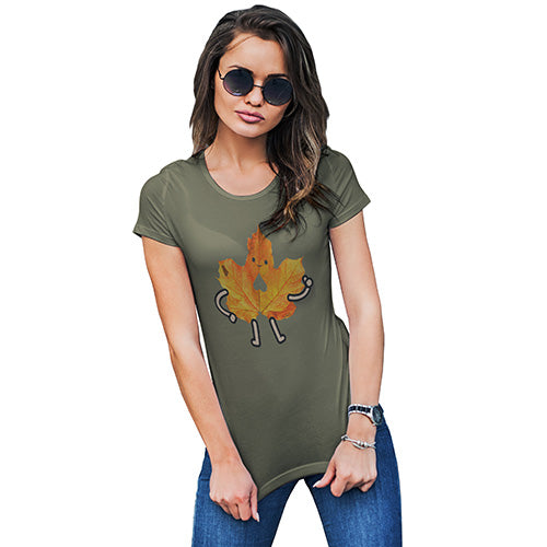 Friendly Maple Leaf Women's T-Shirt 