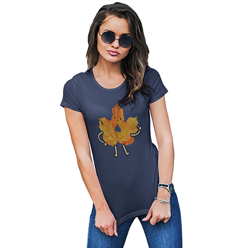 Friendly Maple Leaf Women's T-Shirt 