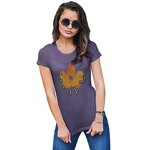 Friendly Maple Leaf Women's T-Shirt 