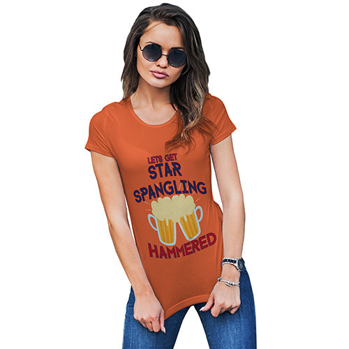 Star Spangling Hammered Women's T-Shirt 