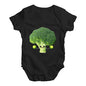 Funny Infant Baby Bodysuit Onesies Cute Cheerleader Brocolli Baby Unisex Baby Grow Bodysuit New Born Black