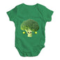 Funny Baby Clothes Cute Cheerleader Brocolli Baby Unisex Baby Grow Bodysuit 18 - 24 Months Green