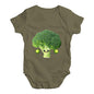 Funny Baby Bodysuits Cute Cheerleader Brocolli Baby Unisex Baby Grow Bodysuit 12 - 18 Months Khaki