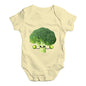 Funny Infant Baby Bodysuit Onesies Cute Cheerleader Brocolli Baby Unisex Baby Grow Bodysuit 0 - 3 Months Lemon