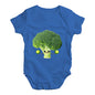 Babygrow Baby Romper Cute Cheerleader Brocolli Baby Unisex Baby Grow Bodysuit 6 - 12 Months Royal Blue
