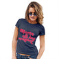 Funny T Shirts For Mom Mama All Day Everyday Women's T-Shirt Large Navy