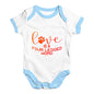 Love Is A Four Legged Word Baby Unisex Baby Grow Bodysuit