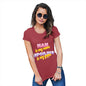 Novelty T Shirt Christmas Nan Spoiling Is My Game Women's T-Shirt Large Red