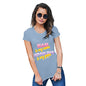 Funny Tee Shirts For Women Nan Spoiling Is My Game Women's T-Shirt Large Sky Blue