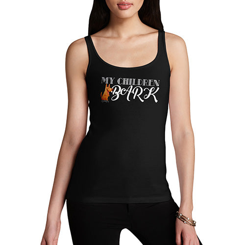 My Children Bark Women's Tank Top