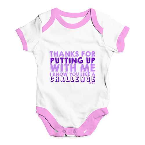 You Like A Challenge Baby Unisex Baby Grow Bodysuit