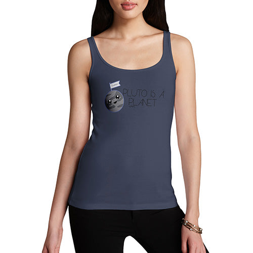 Pluto Is A Planet Women's Tank Top