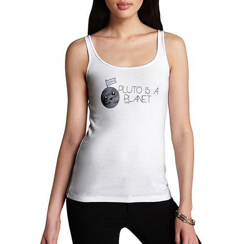 Pluto Is A Planet Women's Tank Top