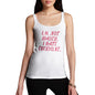I'm Not Biased I Hate Everyone Women's Tank Top