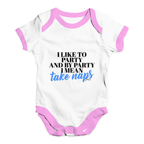 I Like To Take Naps Baby Unisex Baby Grow Bodysuit