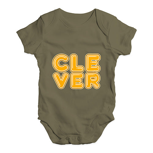 Bubble Clever Baby Unisex Baby Grow Bodysuit