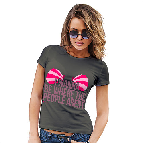 Where The People Aren't Women's T-Shirt 
