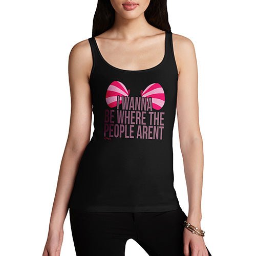 Where The People Aren't Women's Tank Top