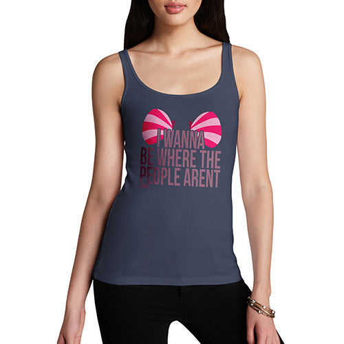 Where The People Aren't Women's Tank Top