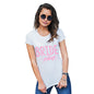 Womens Novelty T Shirt Christmas Bride Vibes Women's T-Shirt X-Large White