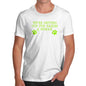 Funny Mens T Shirts Getting Our Babies A Human Men's T-Shirt Medium White