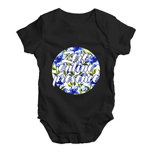 Zero Online Presence Baby Unisex Baby Grow Bodysuit