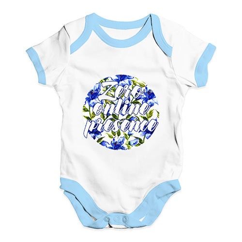 Zero Online Presence Baby Unisex Baby Grow Bodysuit