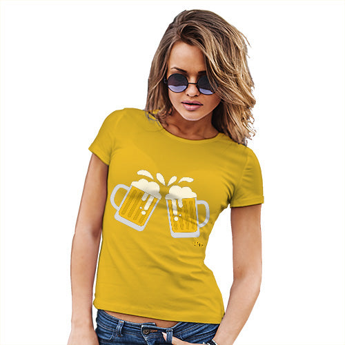 Beer Glasses Women's T-Shirt 