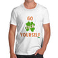 Go Luck Yourself Funny St. Patrick's Day Men's T-Shirt