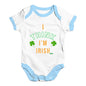 St Patricks Day I Think I'm Irish Baby Unisex Baby Grow Bodysuit