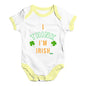 St Patricks Day I Think I'm Irish Baby Unisex Baby Grow Bodysuit