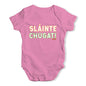 St Patricks Day Slainte Chugat Baby Unisex Baby Grow Bodysuit