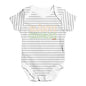 St Patricks Day Slainte Chugat Baby Unisex Baby Grow Bodysuit