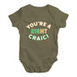 St Patricks Day You're A Right Craic Baby Unisex Baby Grow Bodysuit