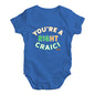 St Patricks Day You're A Right Craic Baby Unisex Baby Grow Bodysuit