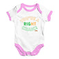 St Patricks Day You're A Right Craic Baby Unisex Baby Grow Bodysuit