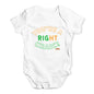 St Patricks Day You're A Right Craic Baby Unisex Baby Grow Bodysuit