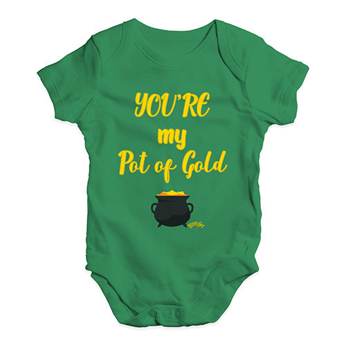 ST Patricks Day Your My Pot Of Gold Baby Unisex Baby Grow Bodysuit