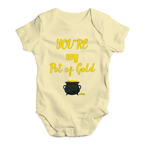 ST Patricks Day Your My Pot Of Gold Baby Unisex Baby Grow Bodysuit