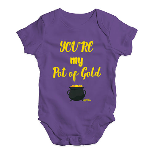 ST Patricks Day Your My Pot Of Gold Baby Unisex Baby Grow Bodysuit