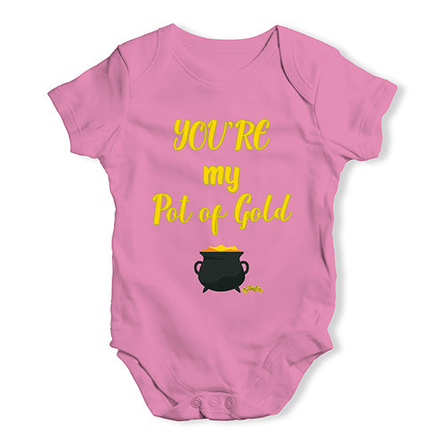 ST Patricks Day Your My Pot Of Gold Baby Unisex Baby Grow Bodysuit