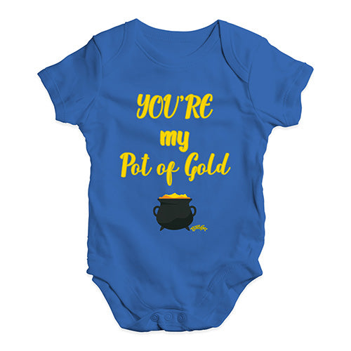 ST Patricks Day Your My Pot Of Gold Baby Unisex Baby Grow Bodysuit