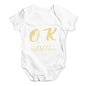 Everything Will Be OK Baby Unisex Baby Grow Bodysuit