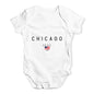 Chicago Illi Baby Unisex Baby Grow Bodysuit