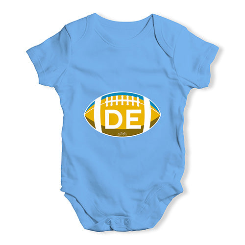DE Delaware Football Baby Unisex Baby Grow Bodysuit