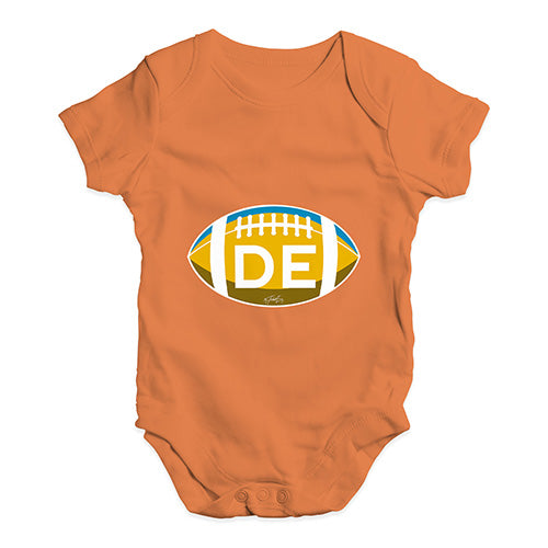 DE Delaware Football Baby Unisex Baby Grow Bodysuit