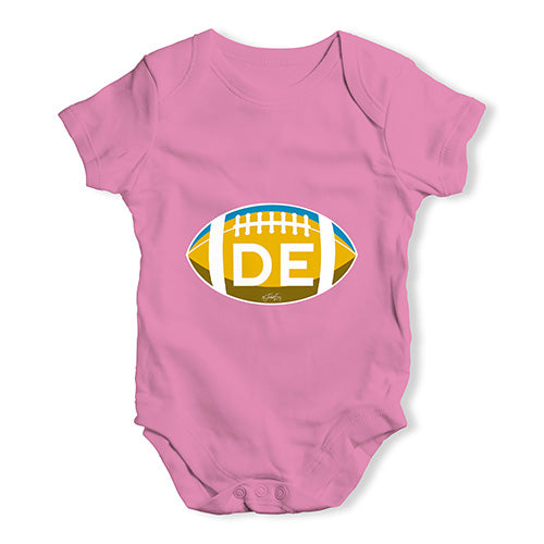 DE Delaware Football Baby Unisex Baby Grow Bodysuit