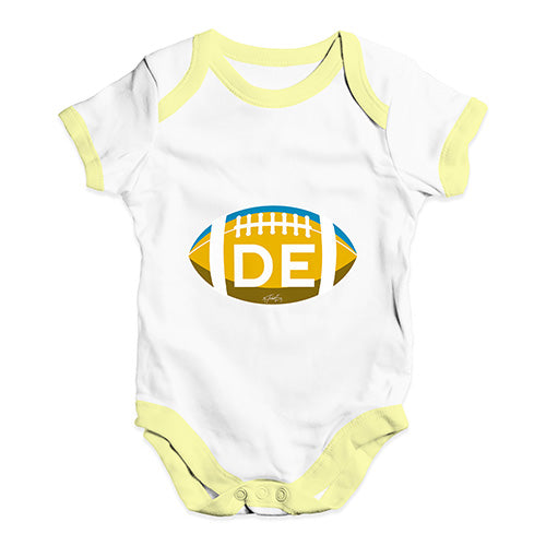 DE Delaware Football Baby Unisex Baby Grow Bodysuit