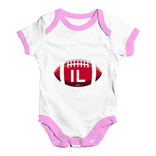 IL Illinois State Football Baby Unisex Baby Grow Bodysuit
